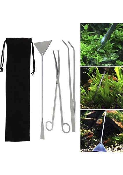 4 Adet Tarzı 1 Takım Akvaryum Tankı Bakım Aracı Zımpara Su Graors Cımbız Paslanmaz Çelik Aquascaping Balık Temizleme Araçları (Yurt Dışından) modelleri