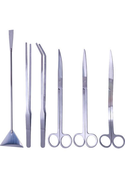 S14CM Bs 16CM Bt Stili Paslanmaz Çelik Su Aracı Kiti Seti Su Kırpma Araçları Akvaryum Veya Cımbız Düz Kum Peyzaj Araçları (Yurt Dışından) fırsatları