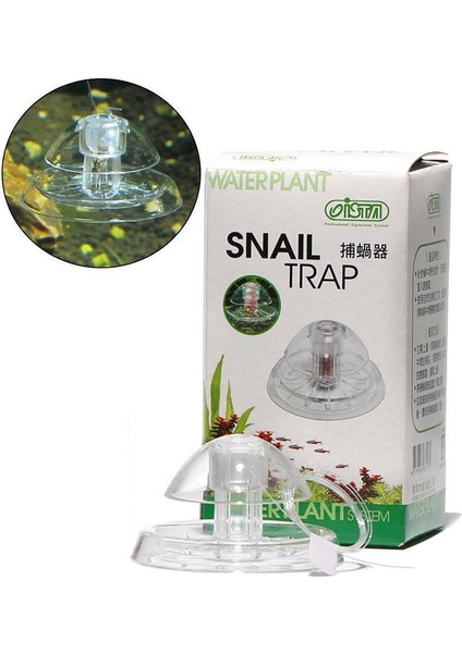 Gümüş Tarzı Beyaz Temizle Salyangoz Tuzağı Yakalayıcı Bitkiler Planarian Haşere Plastik Yakalama Aracı Bitki Tank Kutusu Akvaryum Ortamı Temiz (Yem Yok) (Yurt Dışından) fiyatları