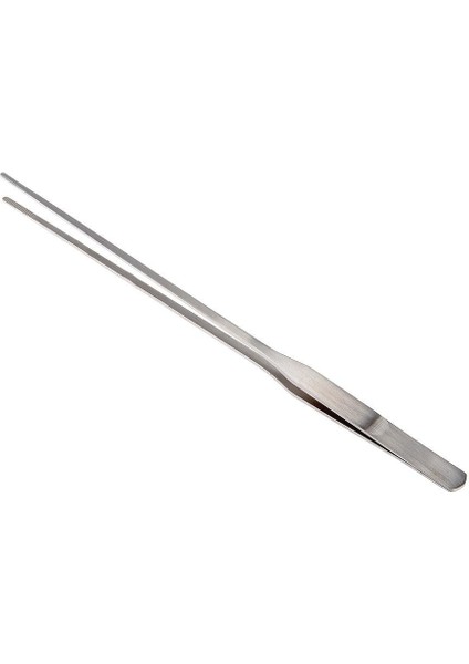 Gümüş Tarzı Pratik 27 cm Cımbız Uzun Düz Cımbız Paslanmaz Çelik Akvaryum Havzası (Yurt Dışından)