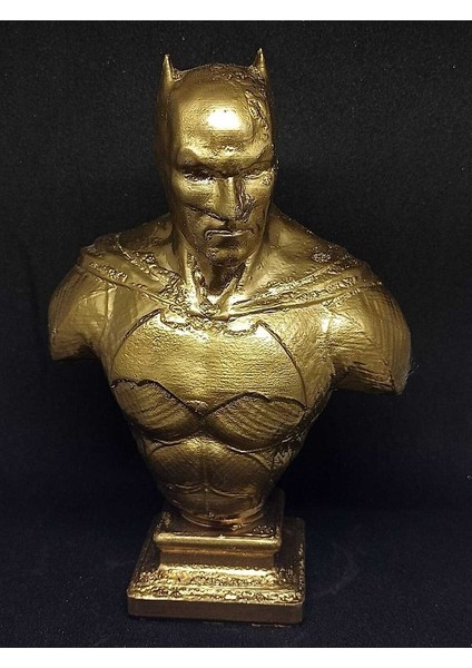 Batman Büst - Dc Comics - Batman Figürü - Gold Koleksiyonluk