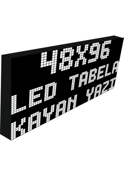 48X96CM Led tabela Kayan Yazı ışıklı Tabela