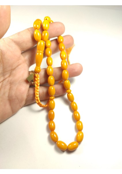 Ebu Zeyn Usta Eseri Imzalı Kat Kat Ipe Dizilmiş Sıkma Kehribar Sertifikalı 4792 fırsatları