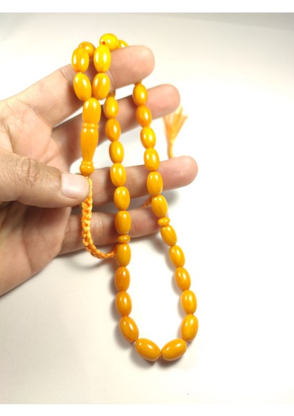 Ebu Zeyn Usta Eseri Imzalı Kat Kat Ipe Dizilmiş Sıkma Kehribar Sertifikalı 4792 indirimleri