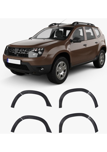 2018 Dacia Duster Damalı Çamurluk Dodik 8 Prç.