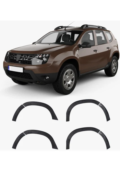 Servet Dizayn Oto 2018 Dacia Duster Damalı Çamurluk Dodik 8 Prç.