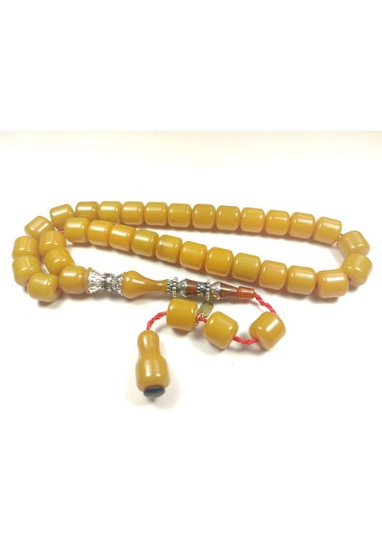 Usta İmzalı 925 Ayar Gümüş Nakkaşlı Sıkma Kehribar Sertifikalı 4764