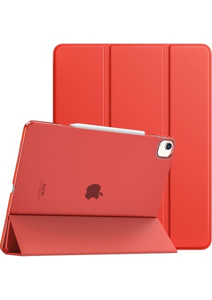 Apple iPad Air 13inç M2 ile uyumlu Kılıf PU Deri Smart Standlı Case A2898 A2899 A2900
