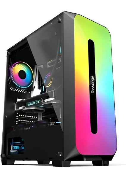 Colorful Rgb Fanlı Renk Değiştiren Ön LED Panel Gaming Oyuncu Kasası