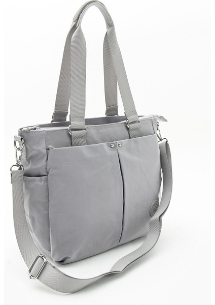 Kadın Çok Gözlü Kullanışlı Suya Dayanıklı El ve Omuz Çantası