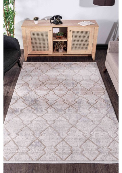 Konfor Marrone 3458 Akrilik Modern Dokuma Halı160x230