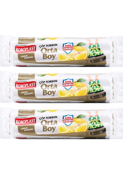 G Koku Hapseden Limon, Büz. Orta Çöp T.15LIX3 Ad fiyatları