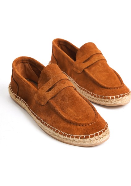 Erkek Jüt Taban Taba Süet Loafer -MSSR1274-TB
