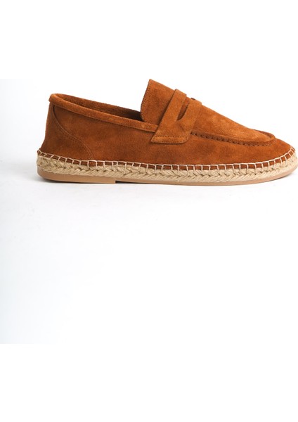 Erkek Jüt Taban Taba Süet Loafer -MSSR1274-TB