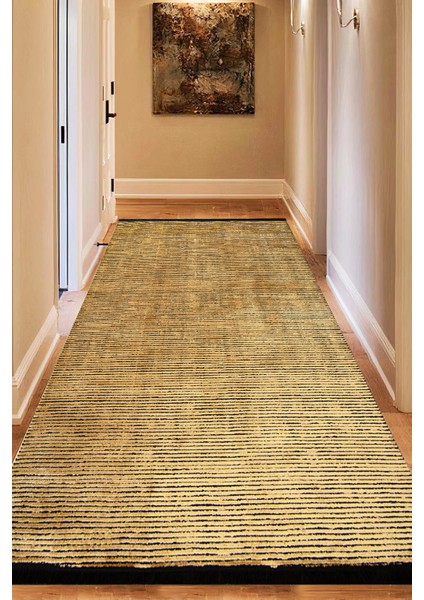Konfor Mia 4910 Gold Akrilik Modern Yolluk Halı80x250 fiyatları