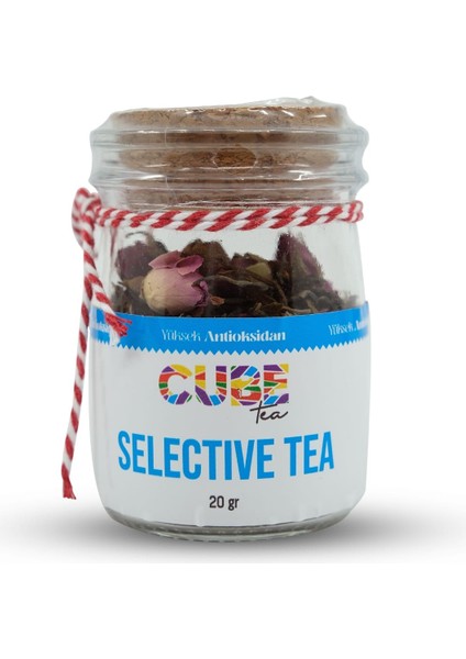 Selective Tea 20 gr Cam Şişe (Yüksekantioksidan)