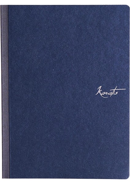 19 x 26 cm 144 Yaprak Tomoe River Defter Midnight Blue