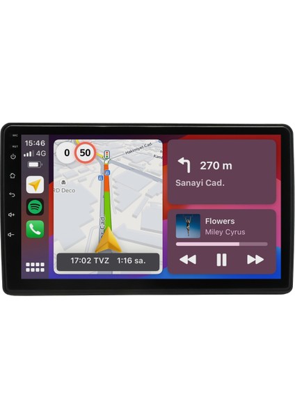 Chevrolet Captiva (2006-2011) Android 14 Multimedya - 2 GB Ram - 32 GB Hafıza - Carplay CRV4053XP