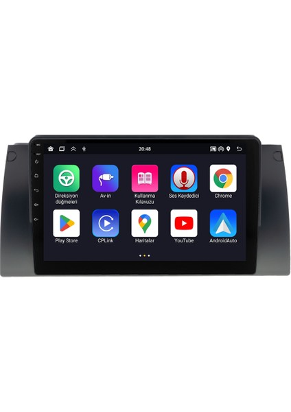 Bmw 5 Serisi E39 (1996-2004) Android 14 Multimedya - 2 GB Ram - 32 GB Hafıza - Carplay CRV4031XP