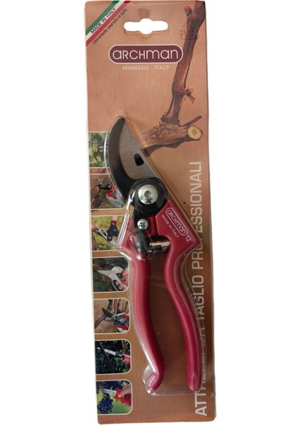Karbon Çelik Bypass Budama Makası Seti, 20-29 cm, 1 adet, dayanıklı ve pratik kullanım