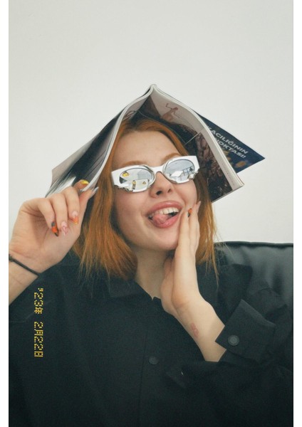 Snake Kadın Rave Güneş Gözlüğü Gri