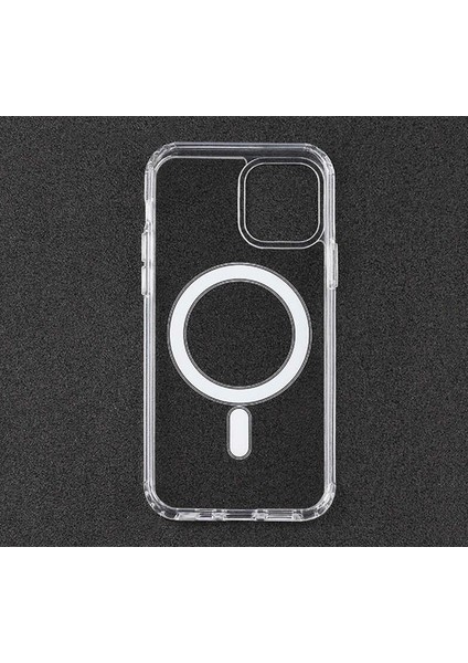 iPhone 11 Pro Uyumlu Zore Tacsafe Wireless Kapak-Renksiz