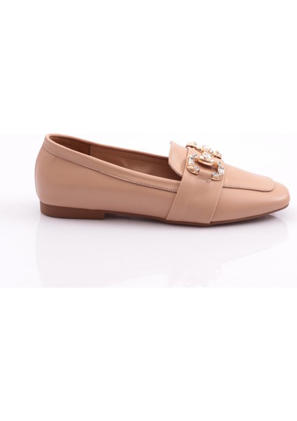 Dgn 5004-23Y Kadin Kristal Tokali Loafer