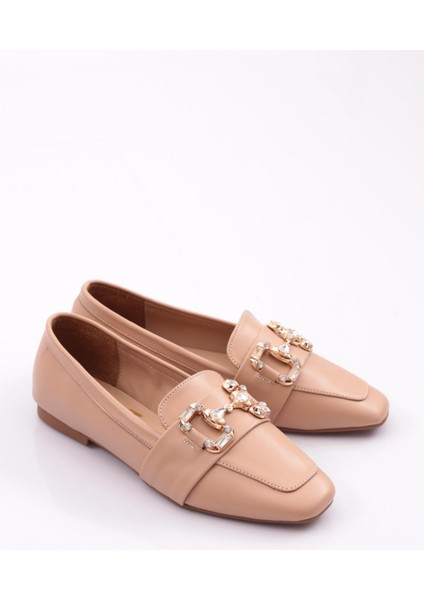 Dgn 5004-23Y Kadin Kristal Tokali Loafer