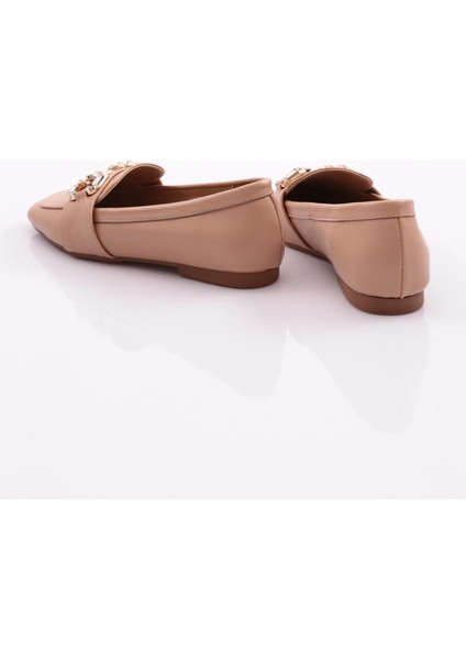 Dgn 5004-23Y Kadin Kristal Tokali Loafer