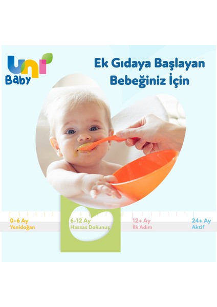 Uni Baby Hassas Dokunus Islak Mendil 24x52 (1248 Yaprak)