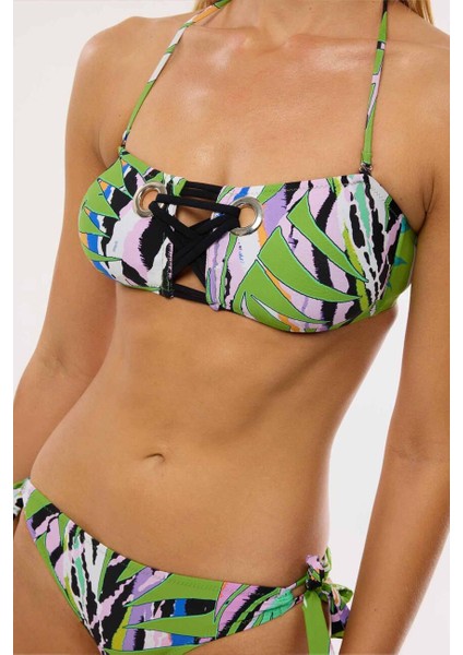 4633 Yeşil Straplez Bikini Takımı fırsatları