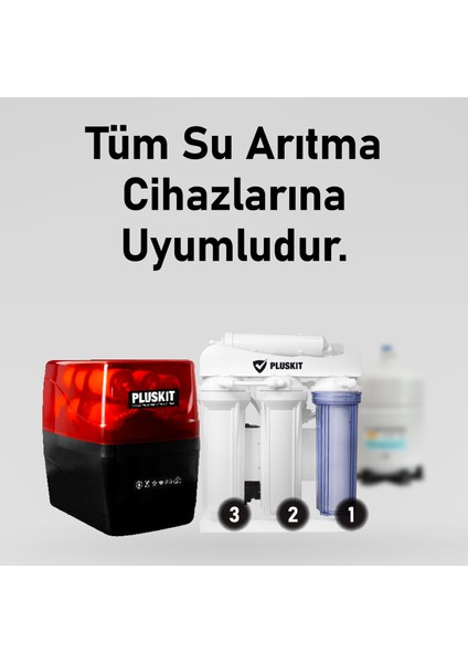 Su Arıtma Cihazı Yenileme Için Membran Kılıfı Seti + Membran Anahtarı Yenileme Kiti