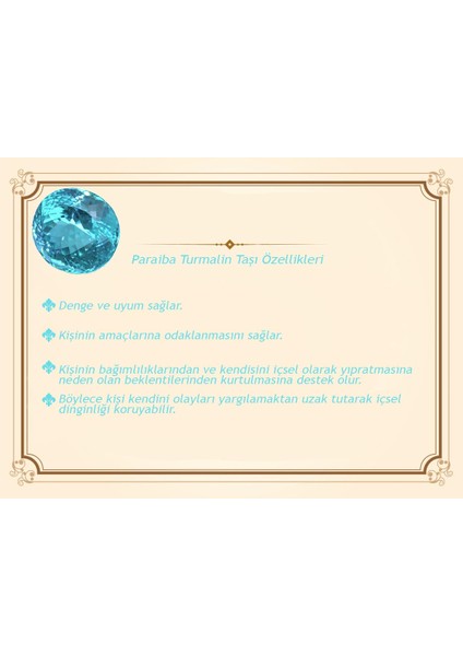 Faset Kesim Aqua Paraiba Taşlı 925 Ayar Gümüş Erkek Yüzük modelleri