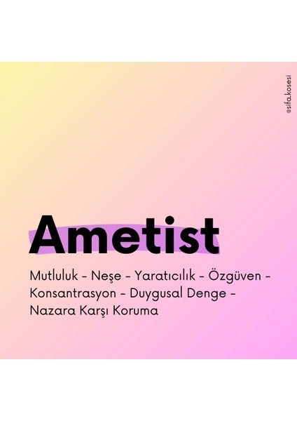 Ametist Orjinal Doğal Taş Kadın ve Erkek Bileklik / Dinçlik, Pozitif Ruh Hali ve İyi Uyku Bilekliği fırsatları