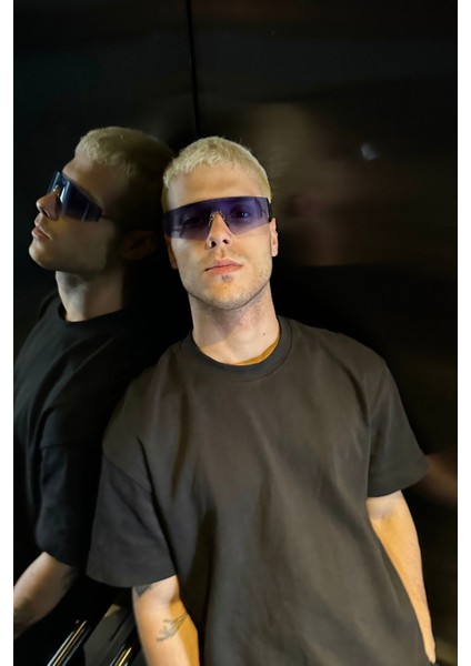 Lunettes Erkek Rave Güneş Gözlüğü Lacivert