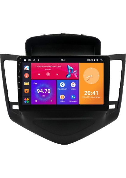 Chevrolet Cruze (2009-2012) Android 14 Multimedya - 2 GB Ram - 32 GB Hafıza - Carplay CRV4050XP