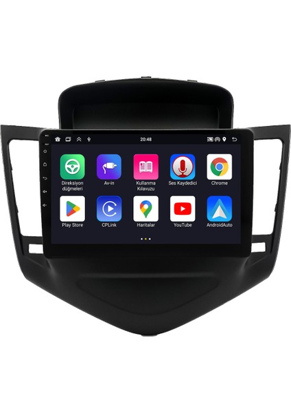 Chevrolet Cruze (2009-2012) Android 14 Multimedya - 2 GB Ram - 32 GB Hafıza - Carplay CRV4050XP