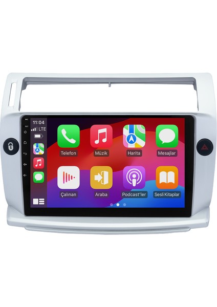 Citroen C4 (2005-2011) Android 14 Multimedya - 2 GB Ram - 32 GB Hafıza - Carplay CRV4072XP
