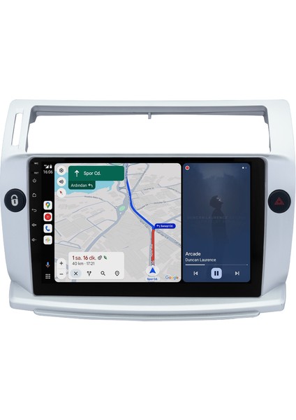 Citroen C4 (2005-2011) Android 14 Multimedya - 2 GB Ram - 32 GB Hafıza - Carplay CRV4072XP