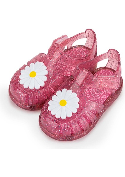 Çocuk Cırtlı Sandalet S10322 Tobby Gloss Flor modelleri