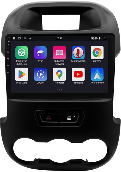 Ford Ranger (2012-2015) Android 14 Multimedya - 2 GB Ram - 32 GB Hafıza - Carplay CRV4120XP