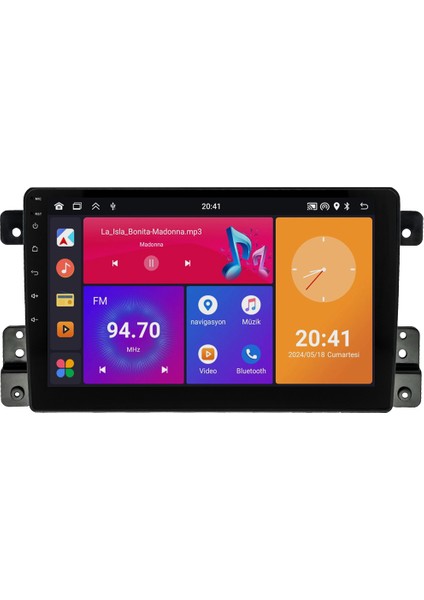 Suzuki Vitara (2006-2012) Android 14 Multimedya - 2 GB Ram - 32 GB Hafıza - Carplay CRV4510XP