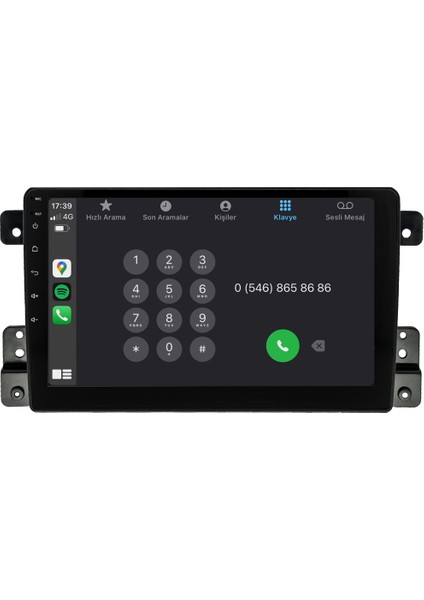 Suzuki Vitara (2006-2012) Android 14 Multimedya - 2 GB Ram - 32 GB Hafıza - Carplay CRV4510XP modelleri