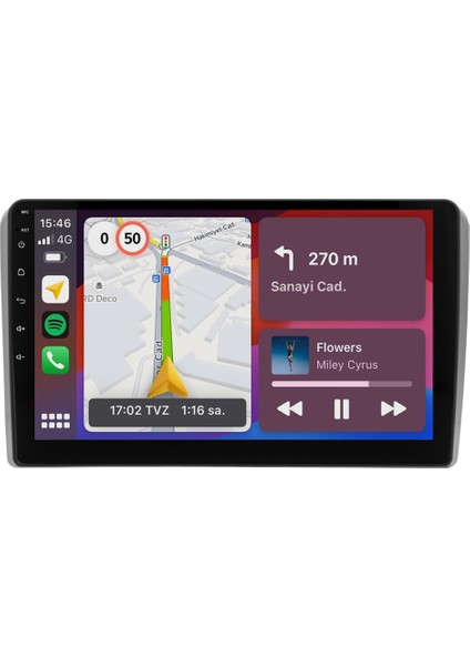 Ford C-Max (2006-2011) Android 14 Multimedya - 2 GB Ram - 32 GB Hafıza - Carplay CRV4119XP C-MAX