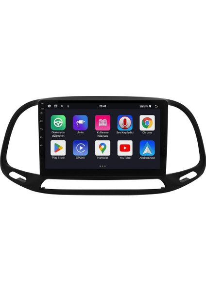 Fiat Doblo (2015-2023) Android 14 Multimedya - 2 GB Ram - 32 GB Hafıza - Carplay CRV4100XP indirimleri