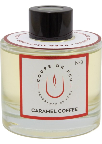 Coupe De Feu No.8 Caramel Coffee Çubuklu Oda Kokusu 120 ml