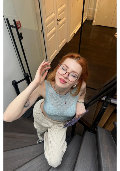 Vole Kadın Blue Block Gözlük Açık Kahve