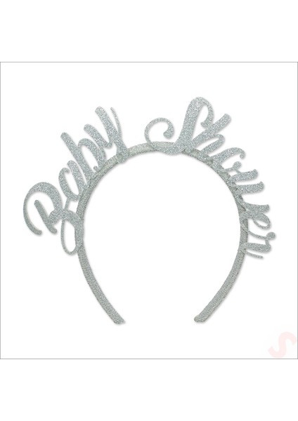 Baby Shower Taç - Gümüş