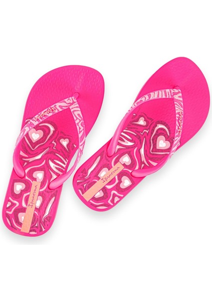 83476K Nostalgic Hearts Parmakarası Kız Çocuk Terlik fiyatları