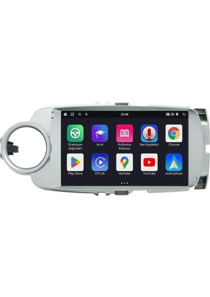 Toyota Yaris (2012-2020) Android 14 Multimedya - 2 GB Ram - 32 GB Hafıza - Carplay CRV4547XP